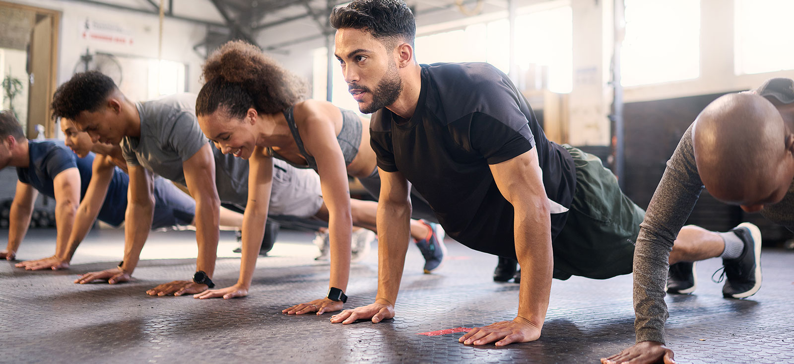Plank Exercise Image male/female